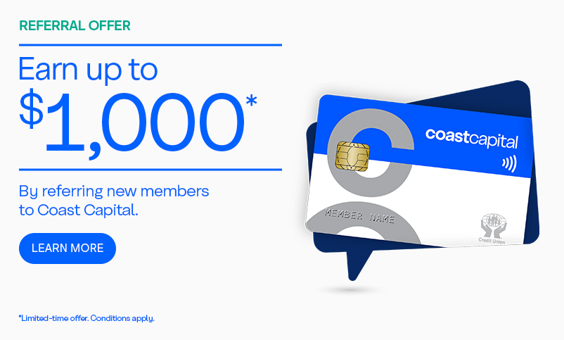 Referral offer. Earn up to $1,000